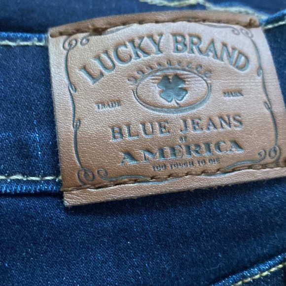 Lucky Brand Dark Wash Brooke Legging Jean in Size 4 Size 27 Jegging Skinny - Picture 6 of 11